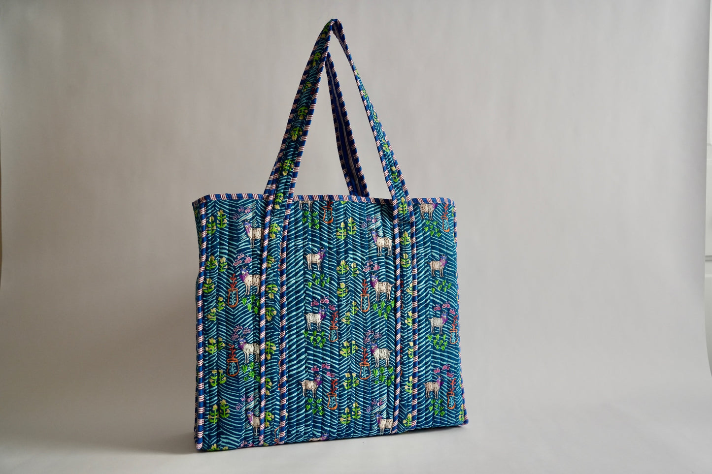 Large Goat Tote Bag