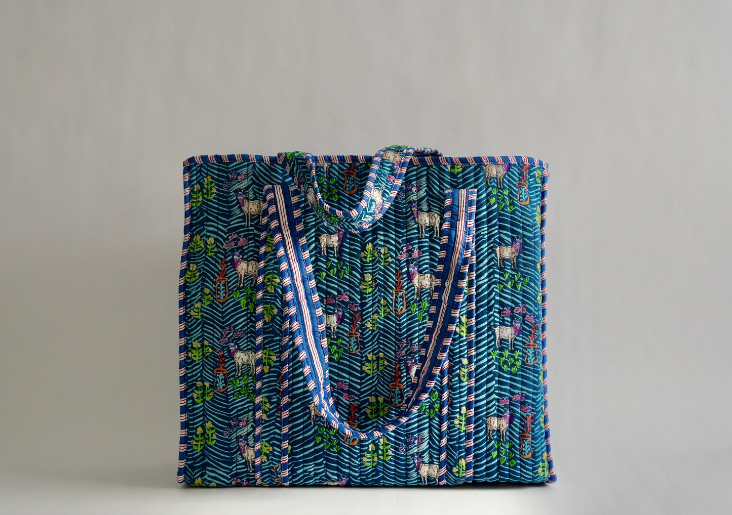 Large Goat Tote Bag