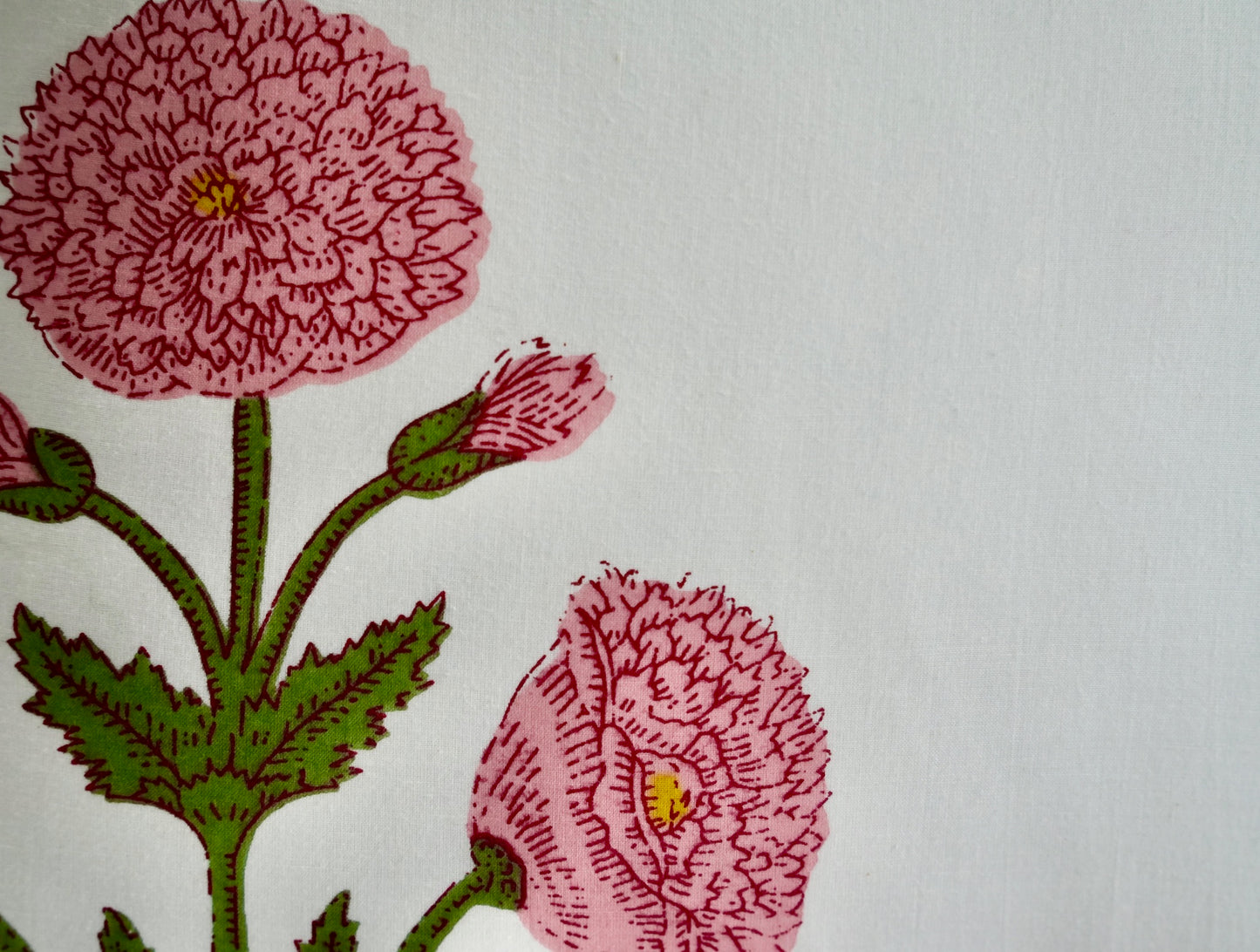 Pink Ruffle Pillow Sham