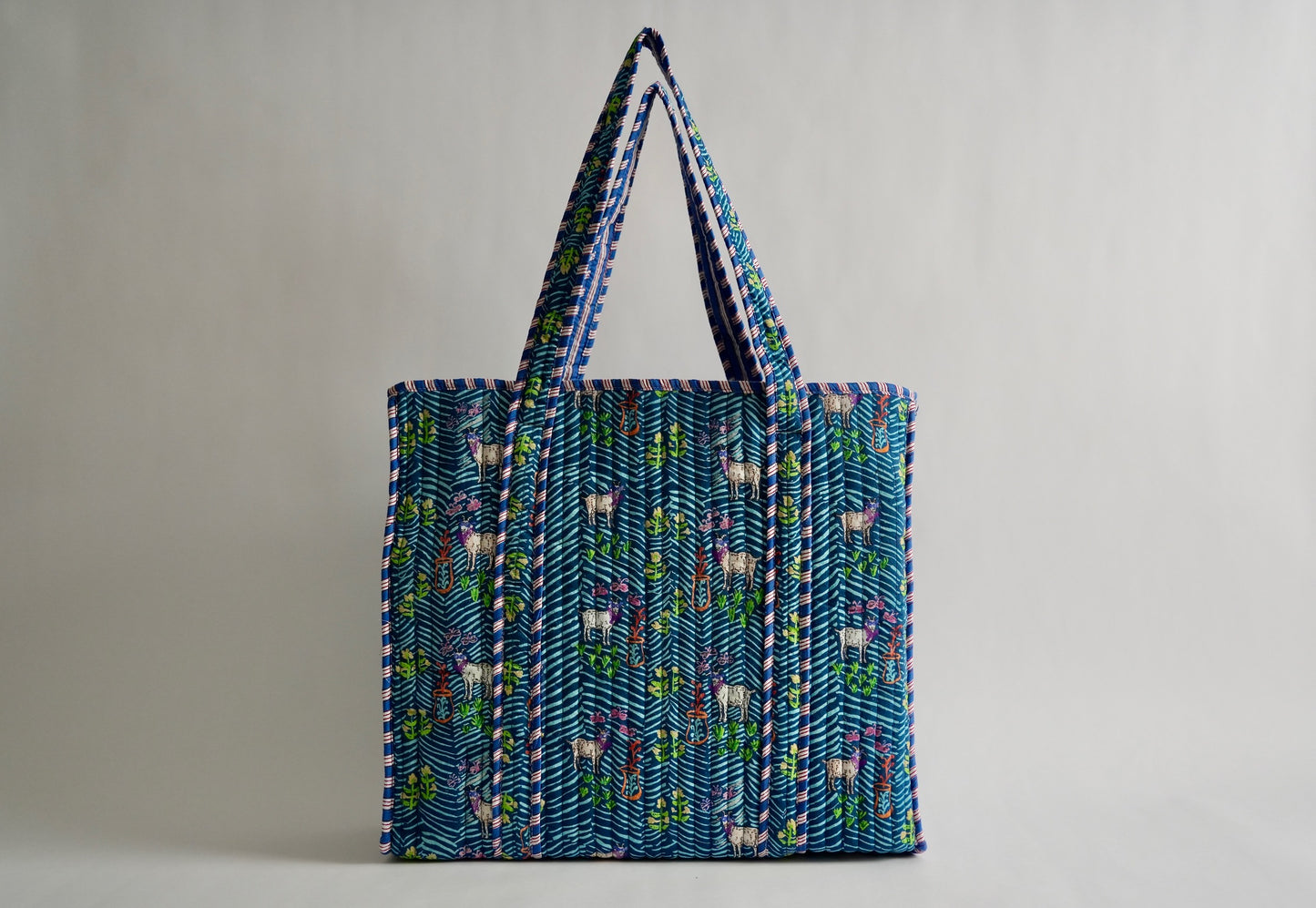 Large Goat Tote Bag