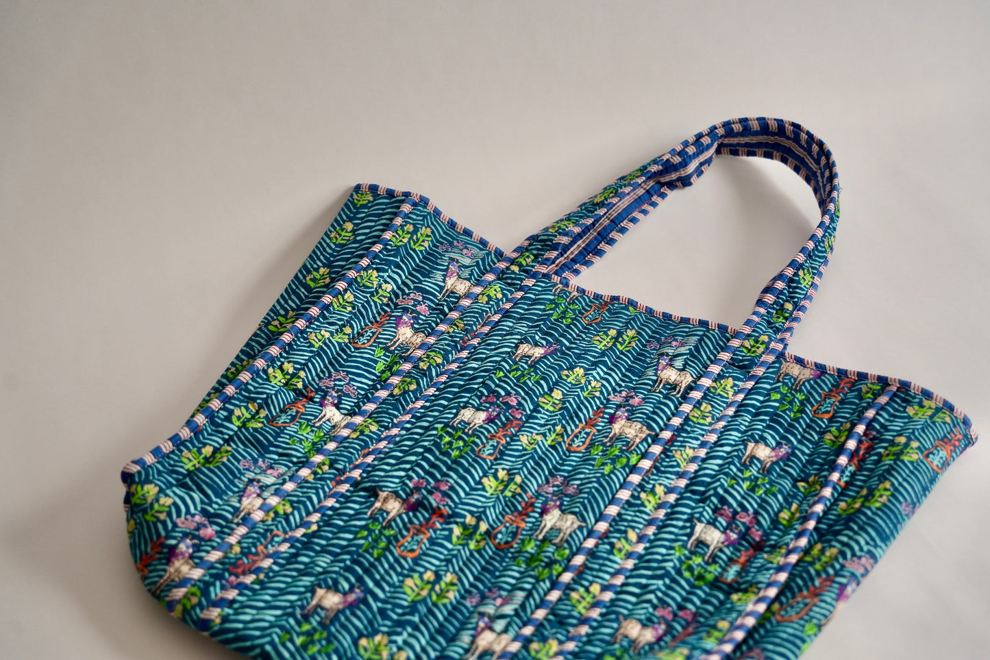 Large Goat Tote Bag