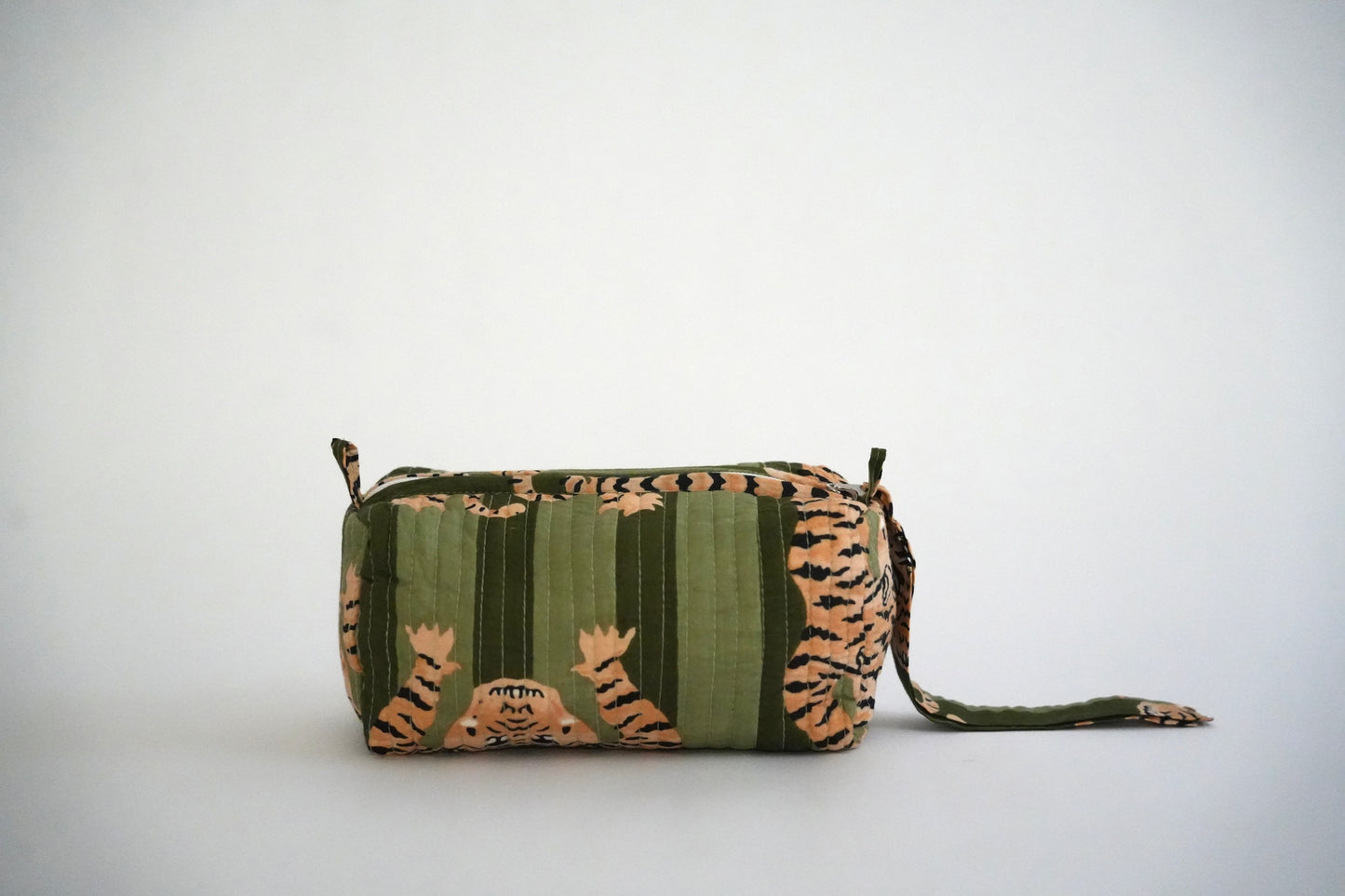 Green Tiger Cosmetic Bag Set