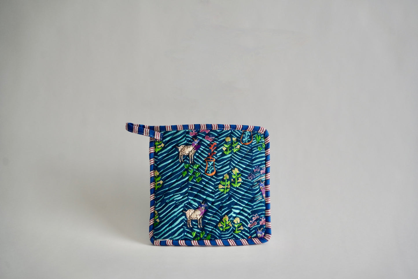 Goat Square Potholder