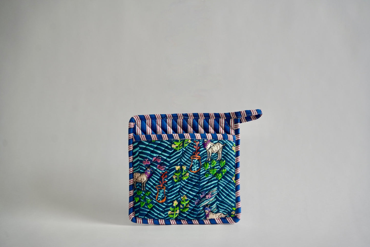 Goat Square Potholder