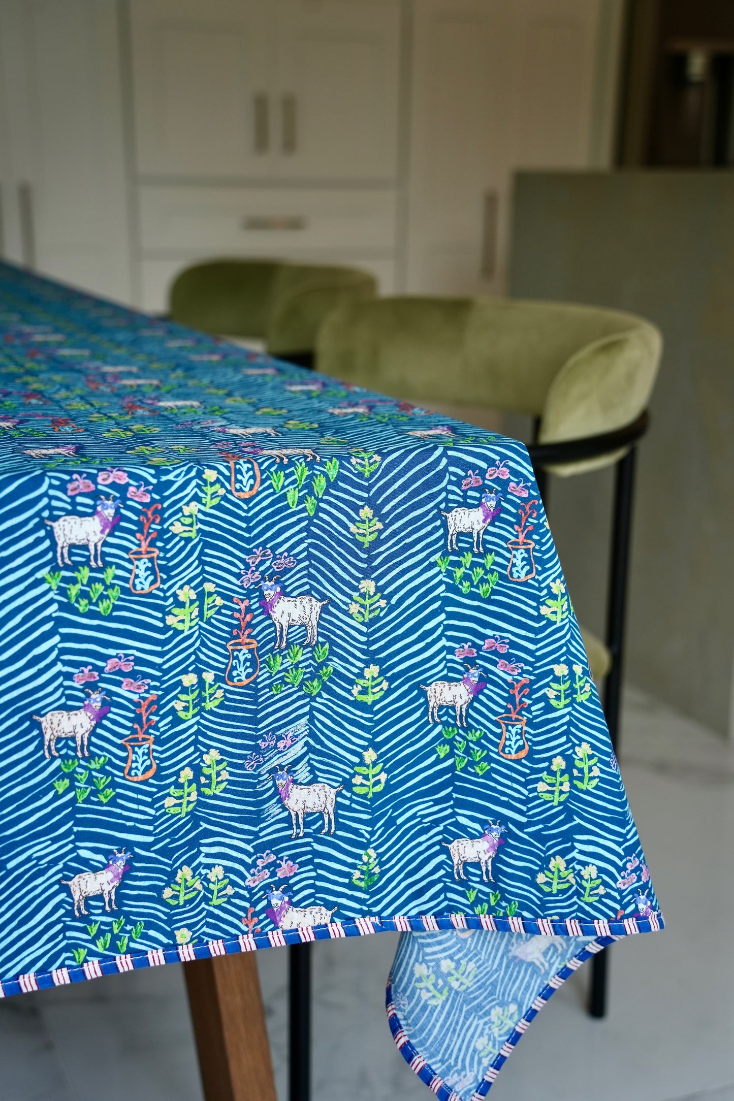 Goat Tablecloth