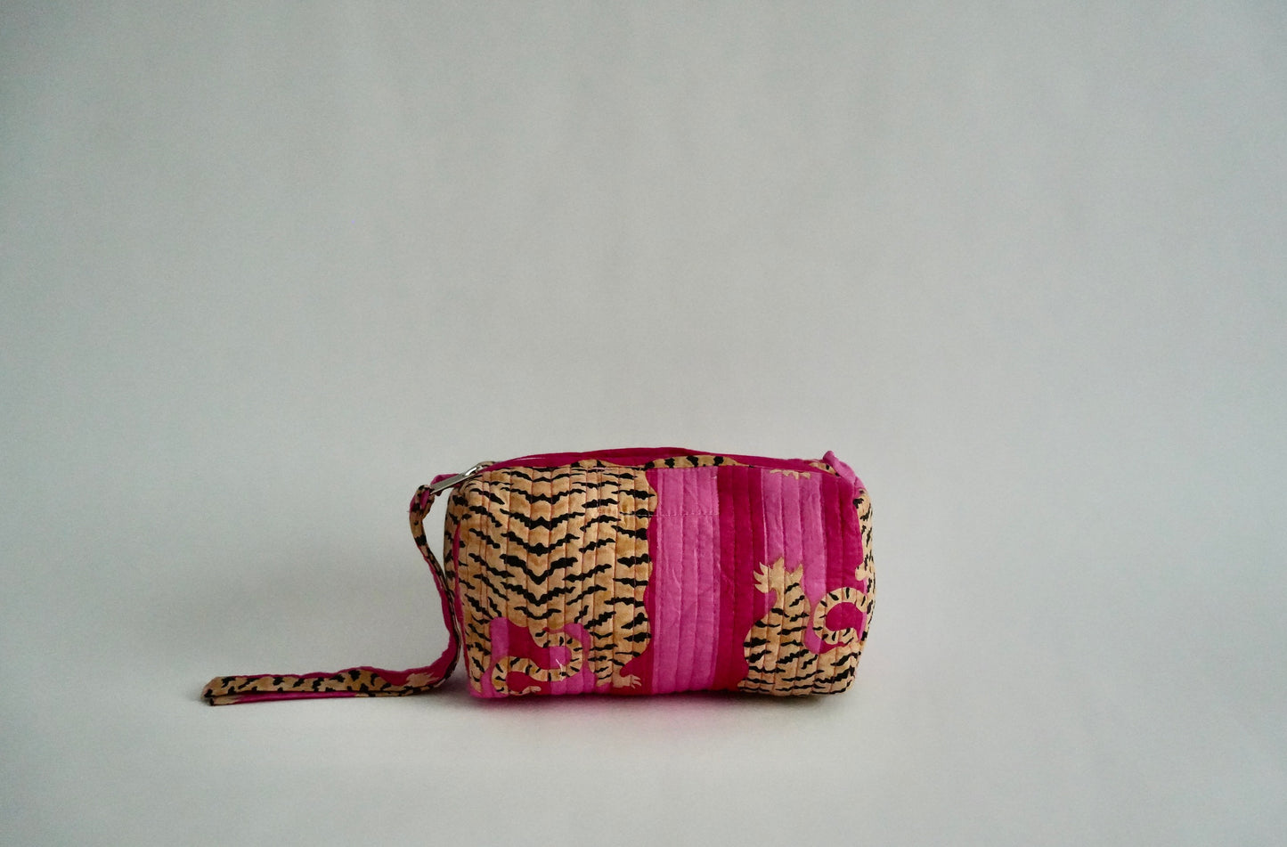 Pink Tiger Cosmetic Bag Set