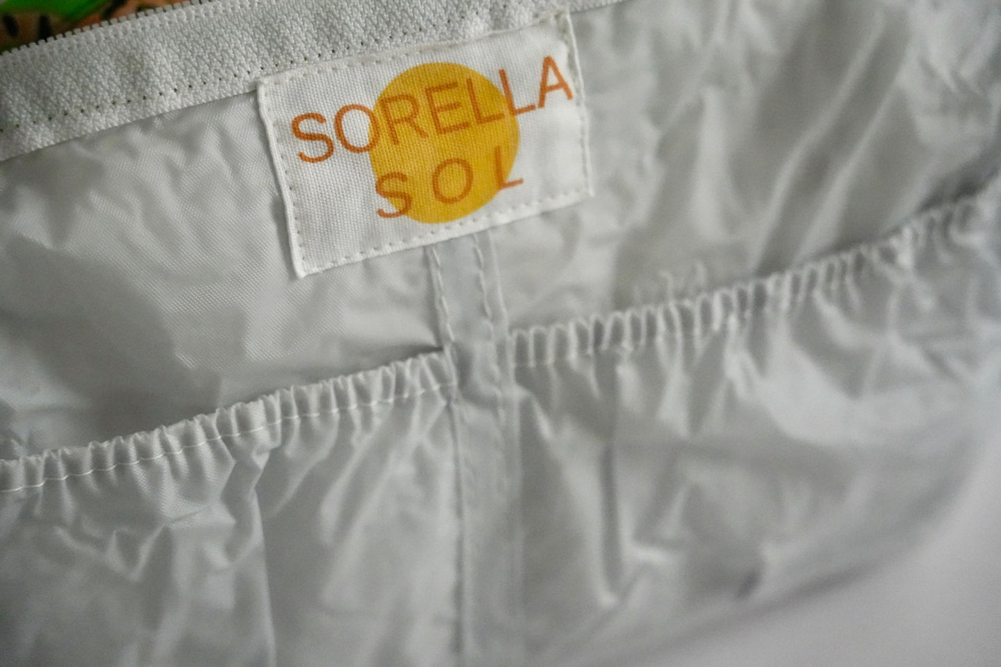 Neon Green Tiger Cosmetic Bag Set