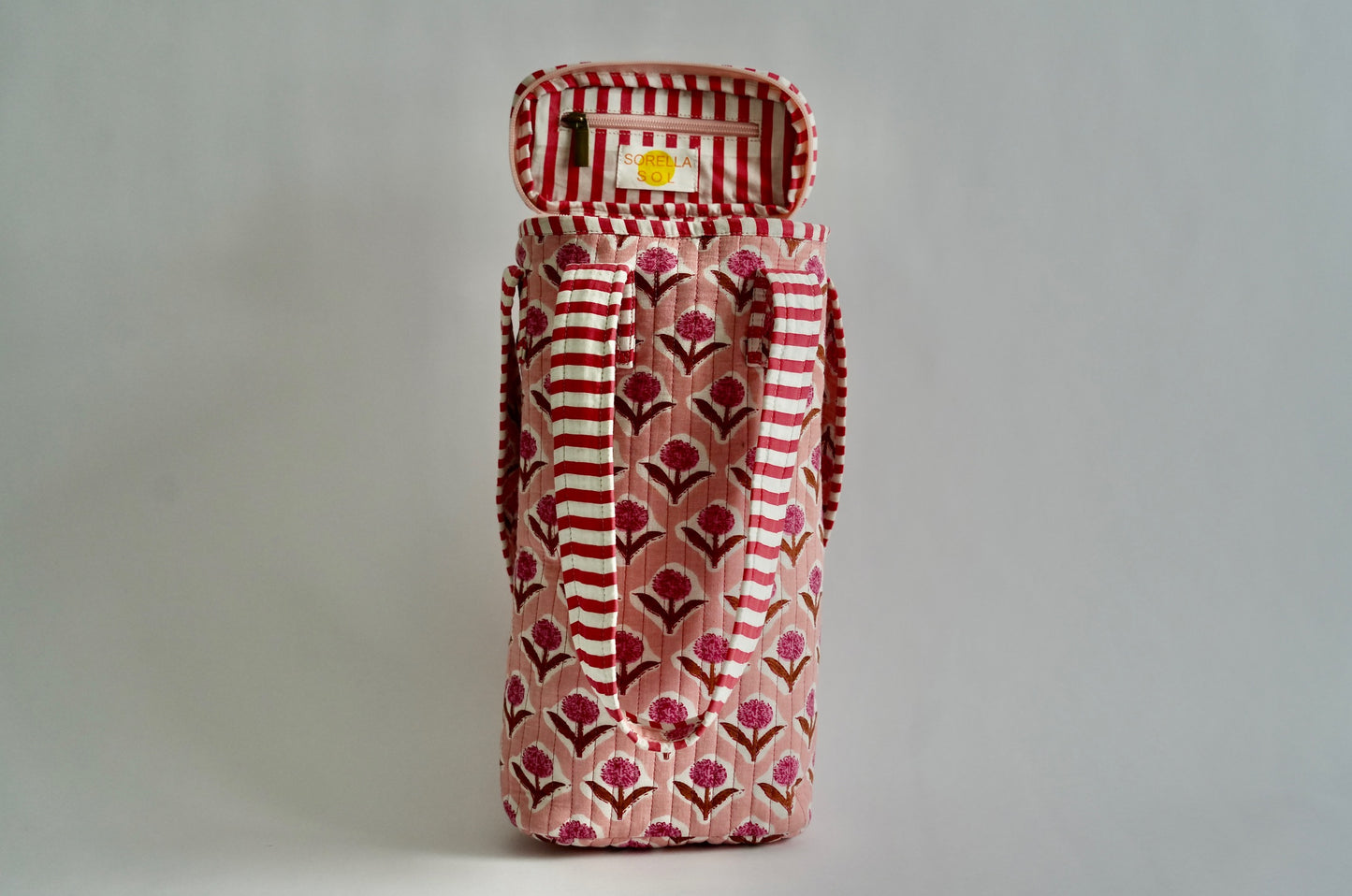 Pink Wine Bag