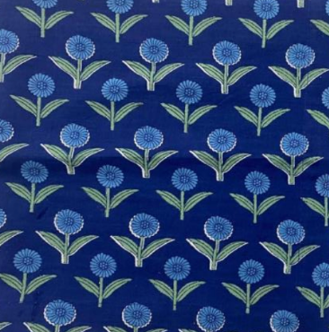 Blue Tablecloth & Napkin Set