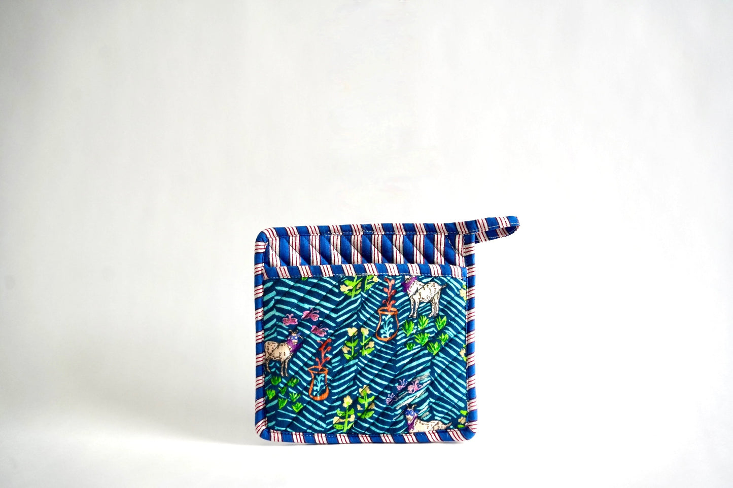 Goat Square Potholder