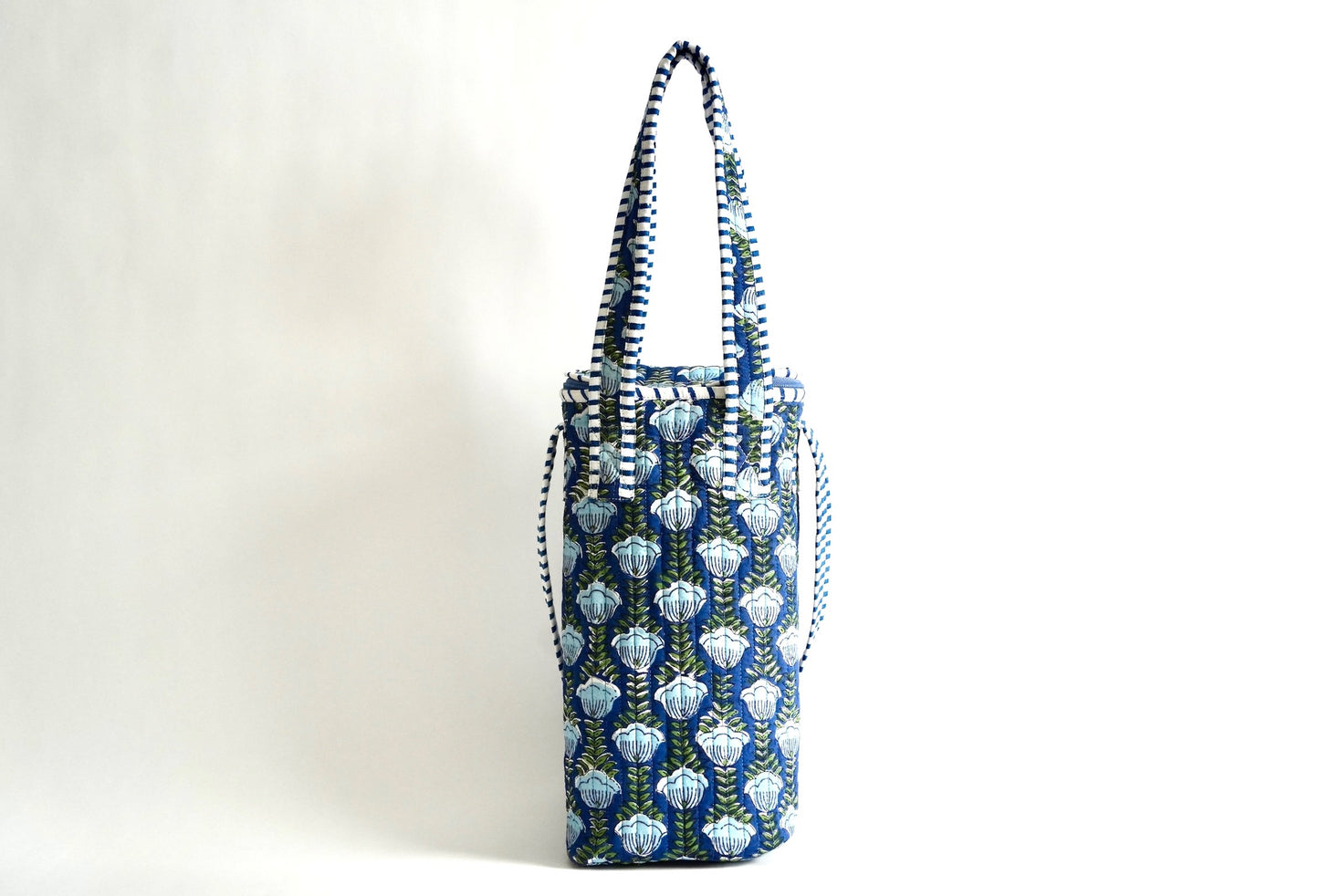 Blue Wine Bag