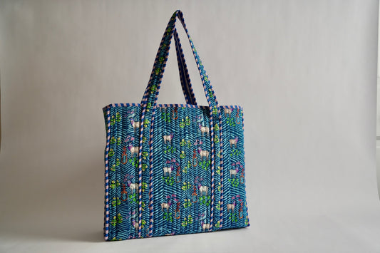 Large Goat Tote Bag