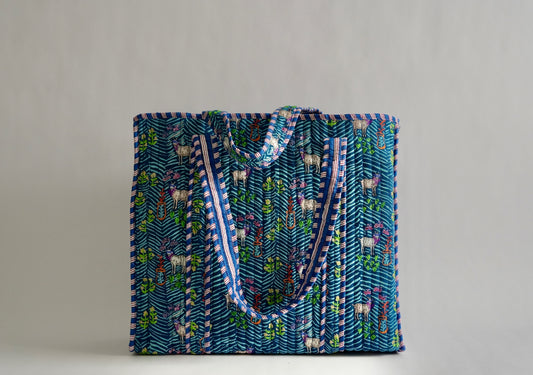 Large Goat Tote Bag