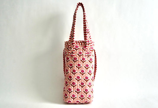 Pink Wine Bag