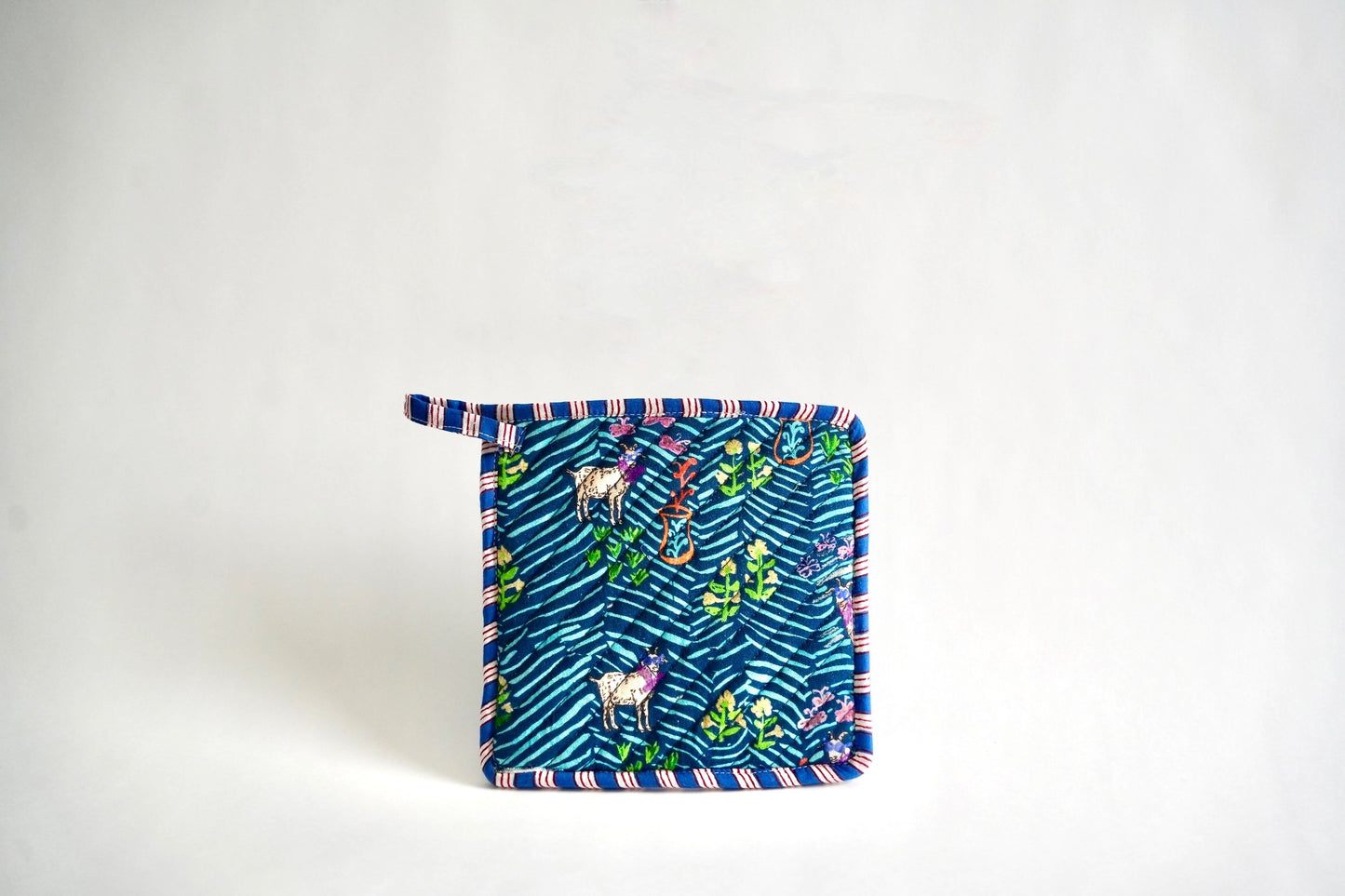 Goat Square Potholder