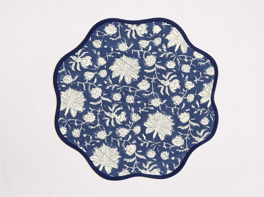 Navy Quilted Placemat (Set of 2)