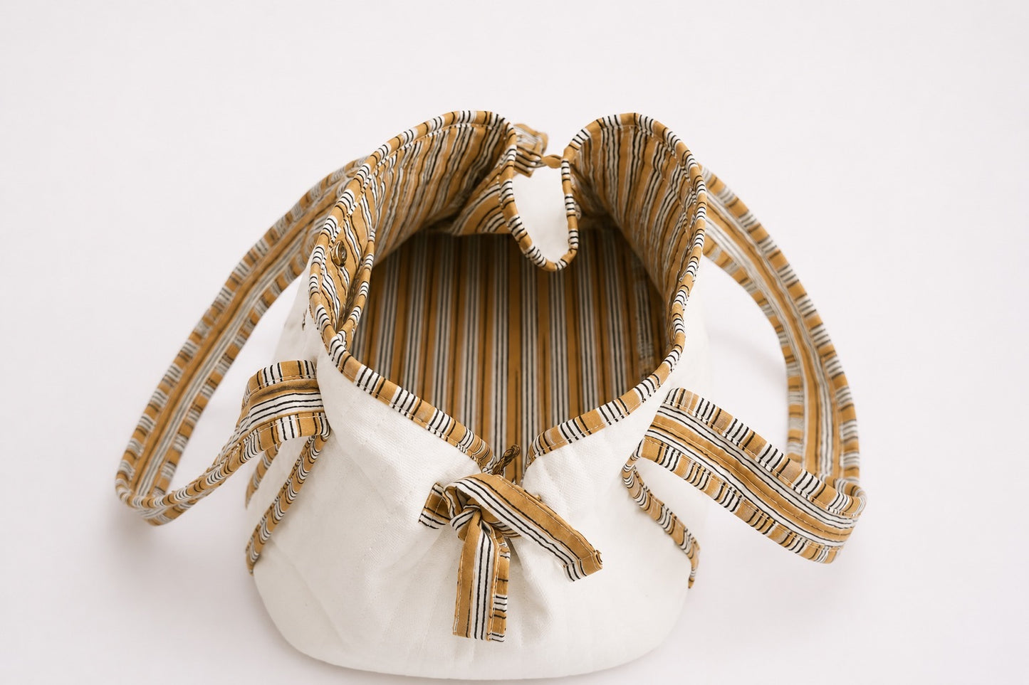 White Mini Tote Bag
