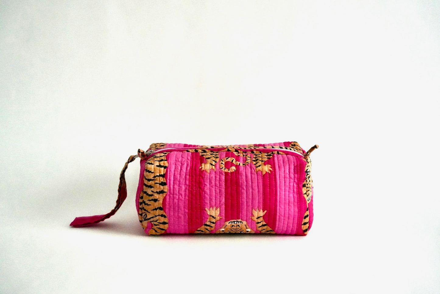 Pink Tiger Cosmetic Bag Set