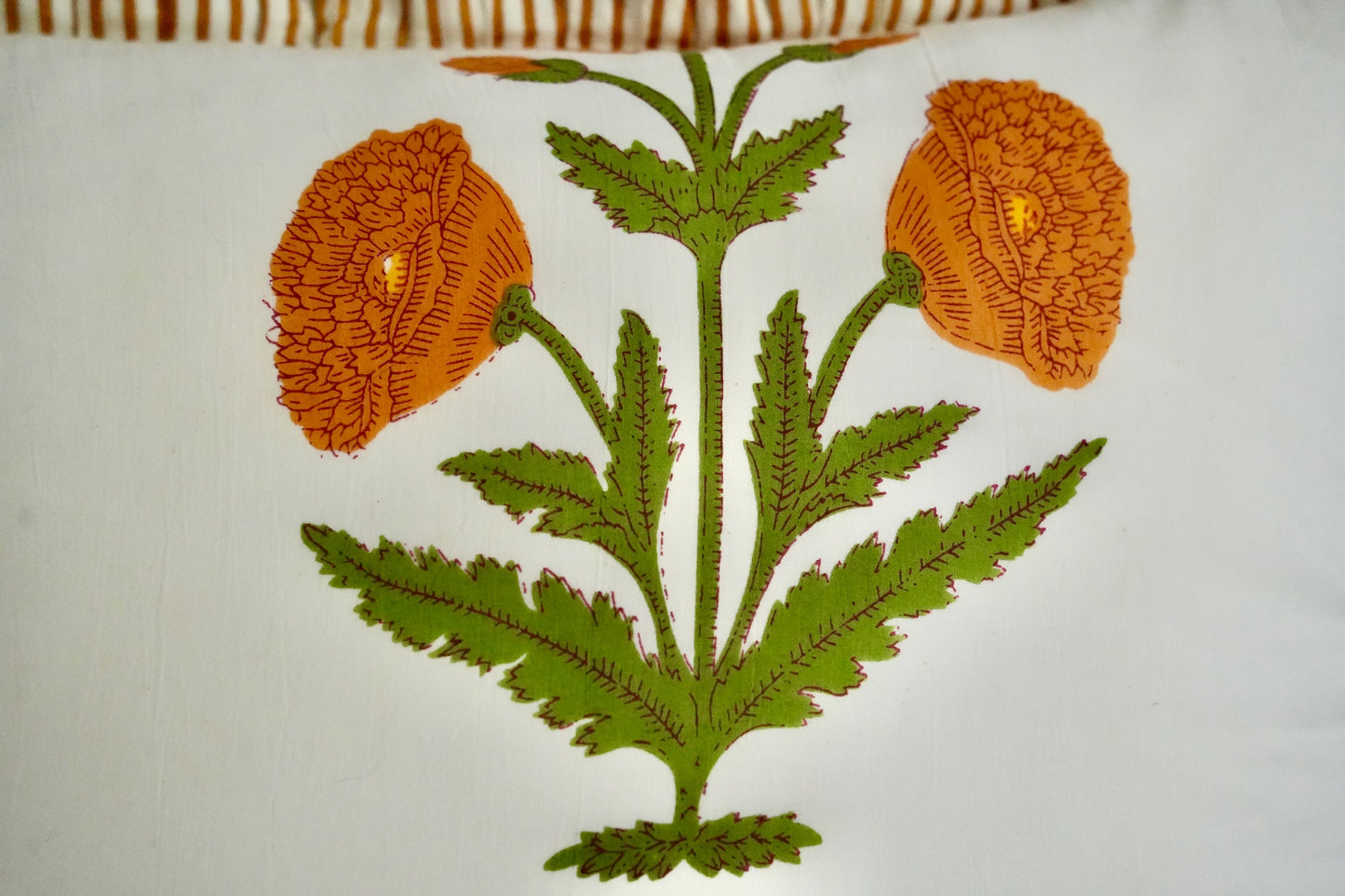 Yellow Ruffle Pillow Sham