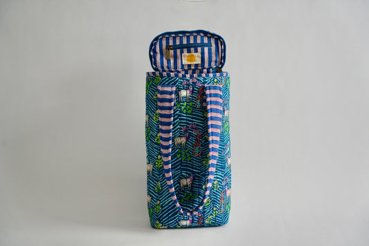 Goat Wine Bag